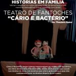 Teatro de Fantoches "Cário e Bactério" Este Sábado na Biblioteca de Valença
