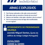Operação "Armas em Segurança - Tour de Verão 2025"